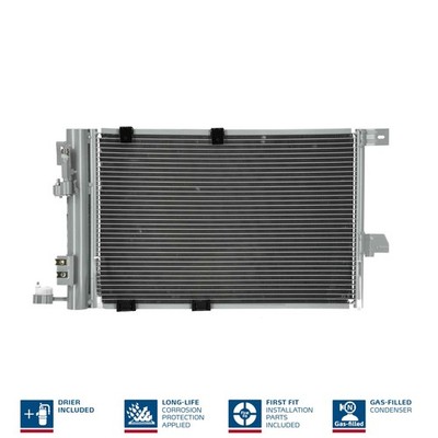 NISSENS Kondensator Klimaanlage ** FIRST FIT ** 94384 für OPEL T98 ASTRA ZAFIRA