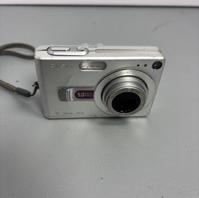 Casio EXILIM EX-Z50 5.0MP Digital Camera - Silver - UNTESTED NEEDS CHARGER
