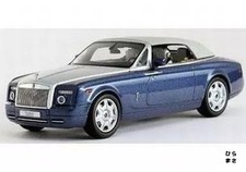 1/43 Scale Rolls Royce Phantom Drophead Coupe Metropolitan Blue K05532MB