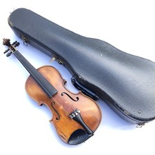 Antique/vintage Violin ANDREW SCHROETTER 1/2 Size & Case  Copy Germany W Case