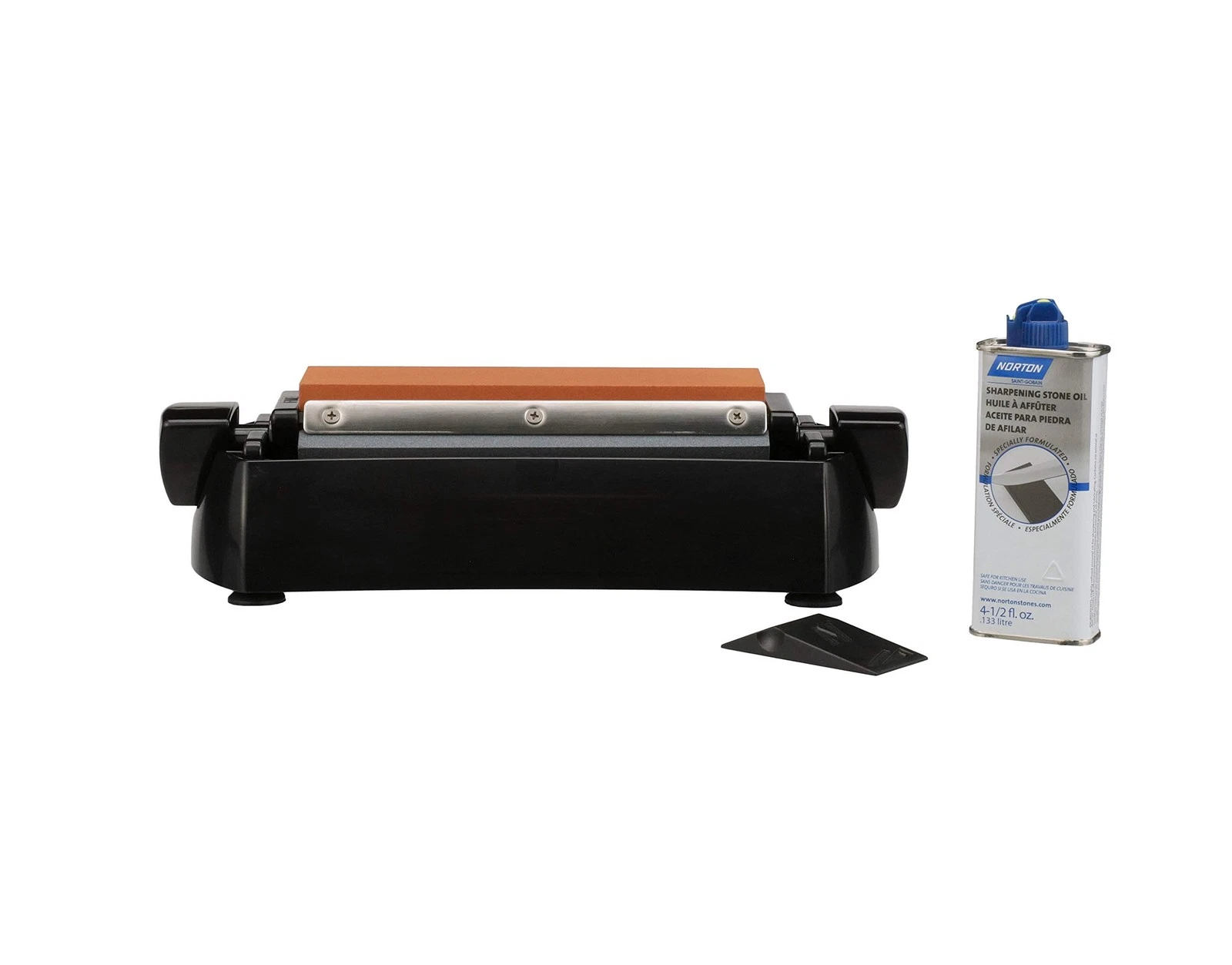 Norton Im200 Knife Sharpener Oil Stone Sharpening Stone Kit With Coars