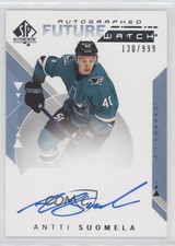 2018-19 SP Authentic Auto Future Watch 130/999 Antti Suomela #203 Auto aw2