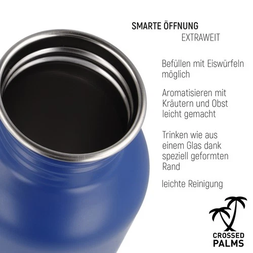 Crossed Palms Stainless Steel Bottle 750ml, photo 4