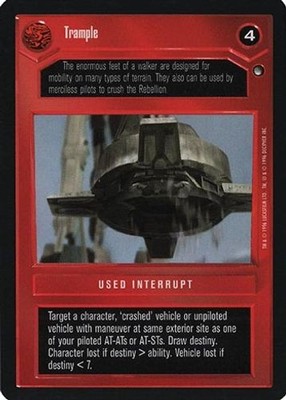 Trample - Hoth - Star Wars CCG