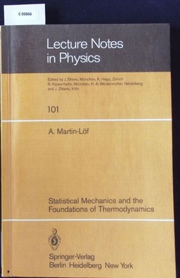 Statistical mechanics and the foundations of thermodynamics. Lecture notes in ph