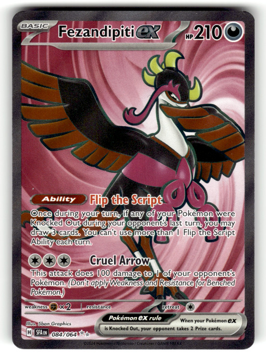 Fezandipiti ex 084/064 Holo Ultra Rare SV: Shrouded Fable LP