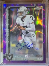 Geno Smith Signs Football Card and Autograph Deal with Panini America 11