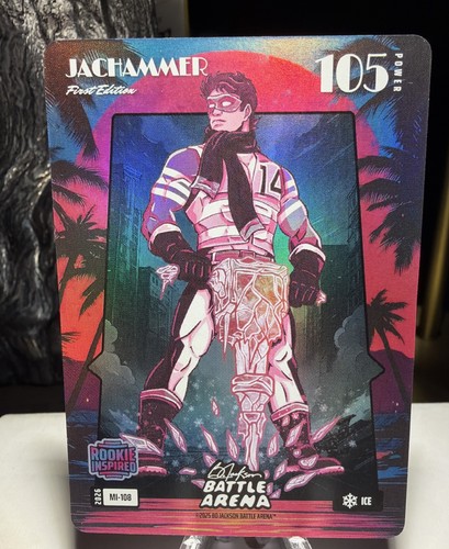 Bo Jackson Battle Arena Griffey Edition JACHAMMER Miami Ice #MI-108 RC
