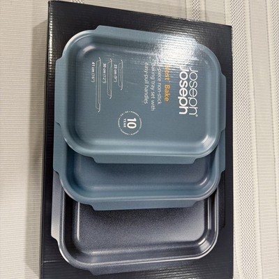 Joseph Joseph Nest Oven 3-piece Nesting Non-stick Roasting NEW
