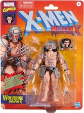 Marvel Legends X-Men Retro Wolverine  Weapon X  MSIB Hasbro 2025