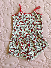 NWOT Hello Kitty Red Bow Spaghetti strap and shorts Pajama Set