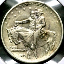 1925 Stone Mountain Commemorative Half 1/2 Dollar  R1013
