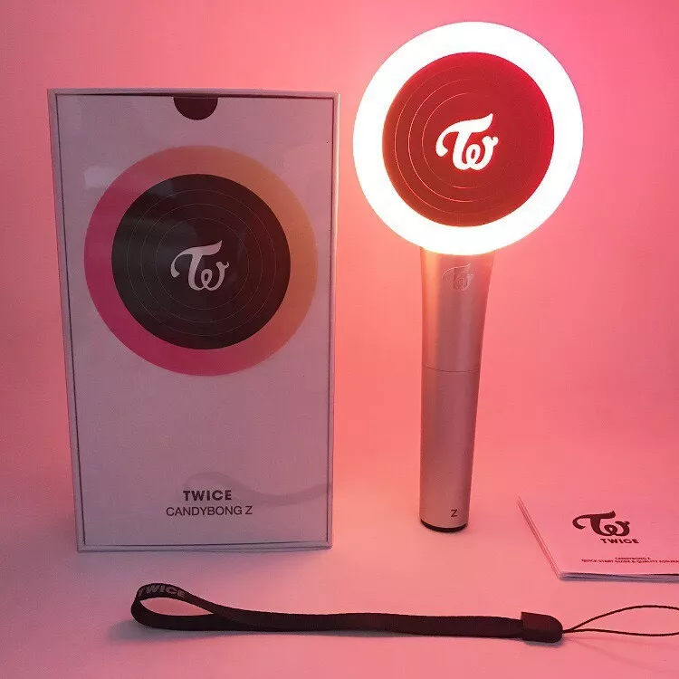 TWICE CANDY BONG Z VER2 Concert Light Stick Glow Wand Hand LED Lollipop Lamp