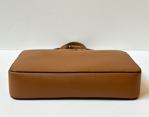 MICHAEL KORS JET SET SCHULTER UMHÄNGETASCHE + SCHLÜSSELBAND KARTENETUI BRAUN - Bild 7 von 14