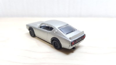1/100 Kyosho NISSAN SKYLINE 2000 GT-R KPGC110 SILVER diecast car