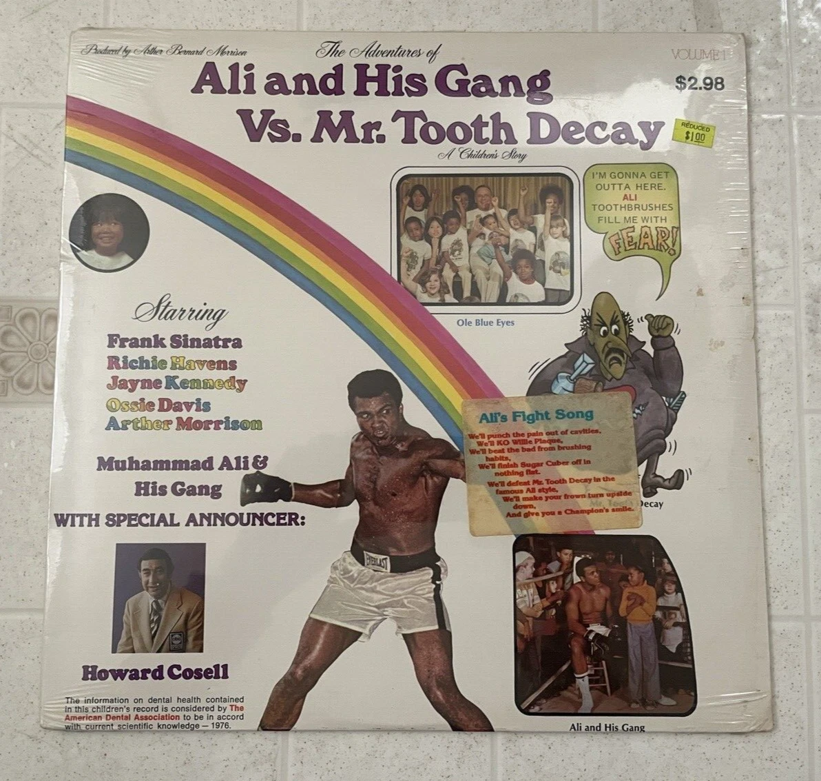 Adventures Of Muhammad Ali and His Gang VS. Mr. Tooth Decay Vinyl LP SEALED Hype - 画像1/2