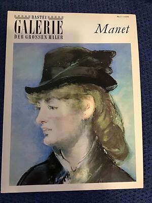 BASTEI GALERIE DER GROSSEN MALER, Manet, Nr. 7 / 4 DM, 1966, Text in German