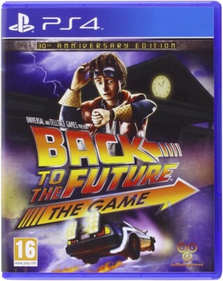 Back to the Future The Game 30th Anniversary RE SEALED PS4 PAL Playstation 4