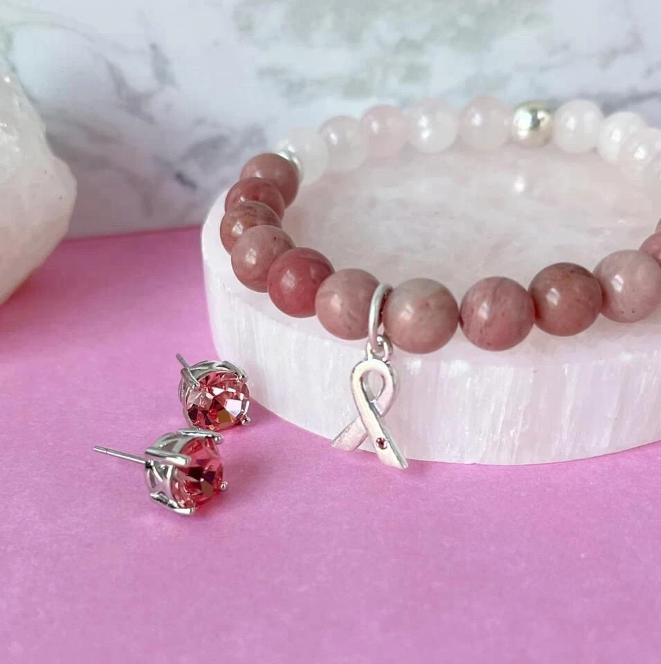 Pulsera de piedras preciosas Park Lane SURVIVOR concientización sobre el cáncer de mama venta al por menor $86 Foto 2 de 4