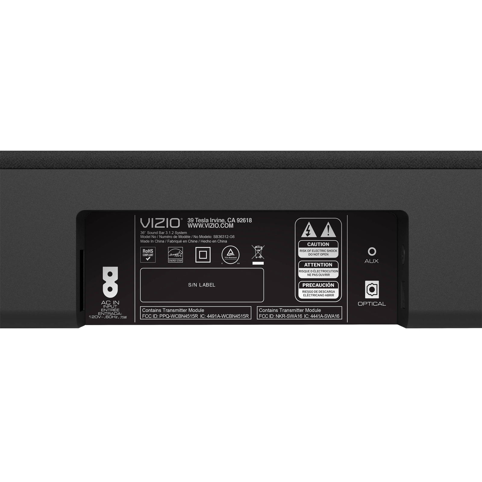 Connect Vizio Soundbar Vizio Swa16 Subwoofer Bose Soundbar VIZIO
