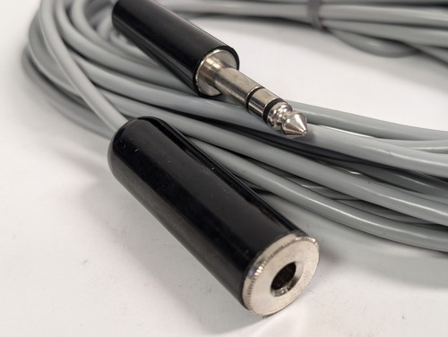 25 FUSS STEREO KOPFHÖRER VERLÄNGERUNGSKABEL - Bild 1 von 2