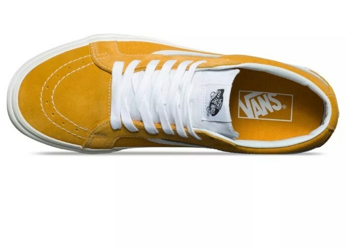 vans sk8 mid reissue sunflower