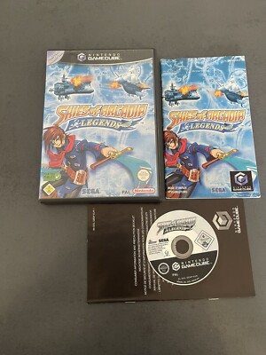 Skies of Arcadia Legends in OVP mit Anleitung Nintendo GameCube Boxed Game Top
