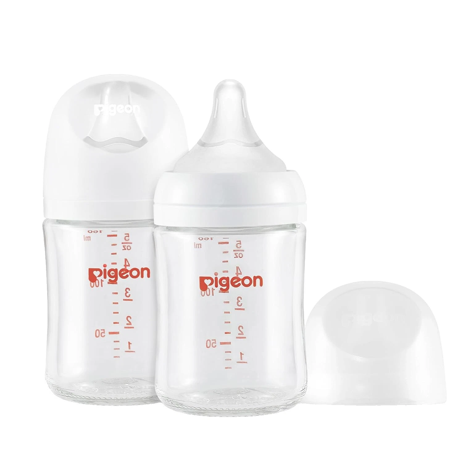 Botellas de bebé blanco Pigeon