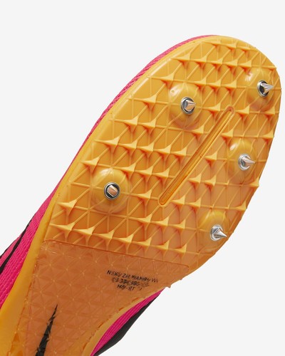 Nike Zoom Mamba 6 Pink Track & Field Distance Spikes DR2733-600 Men's Size 8.5 - Picture 7 of 10