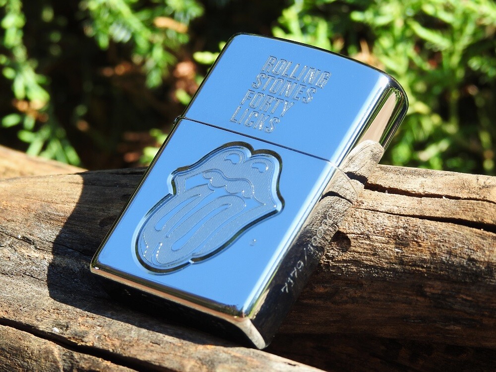 The Rolling Stones Limited Edition Forty Licks Zippo Lighter