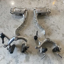 VINTAGE DIA-COMPE 400GX BICYCLE QR SIDE PULL BRAKE SET