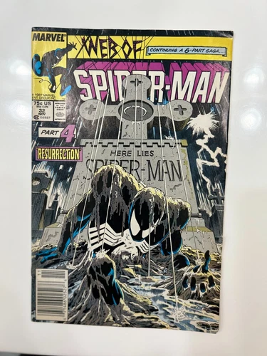 Web of Spider-Man #32 (Marvel Comics November 1987)