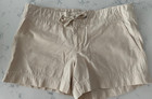 Gap Beige Shorts w/Snap and Tie Closure - Size 10