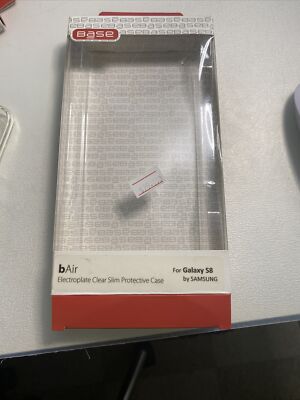 base b air electroplate clear slim protecting case