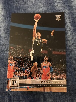 Keldon Johnson RC 2019-20 Panini Chronicles No. 113