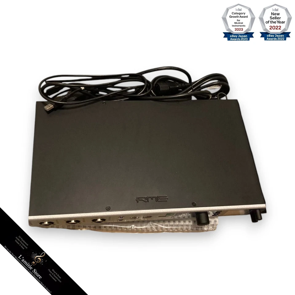 RME Fireface UFX II 2 Audio Interface Japan USB MIDI Analog Recording 48cm Used - Image 4 of 4