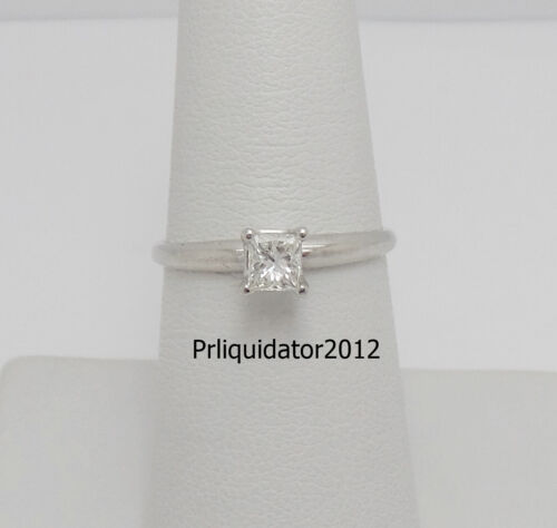 1/3CT Princess Diamond Solitaire Engagement Weddi… - image 1