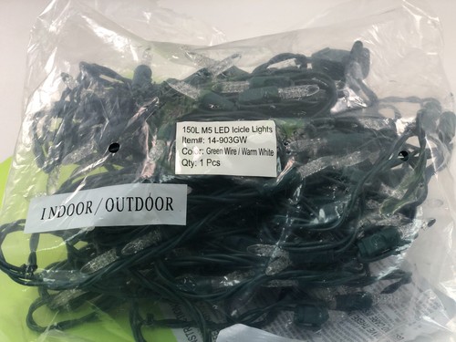 Curtain Icicle String Lights LED In/Outdoor Wedding Christmas Party Decoration - Picture 4 of 7