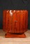 art deco scallop cabinet cupboard server table