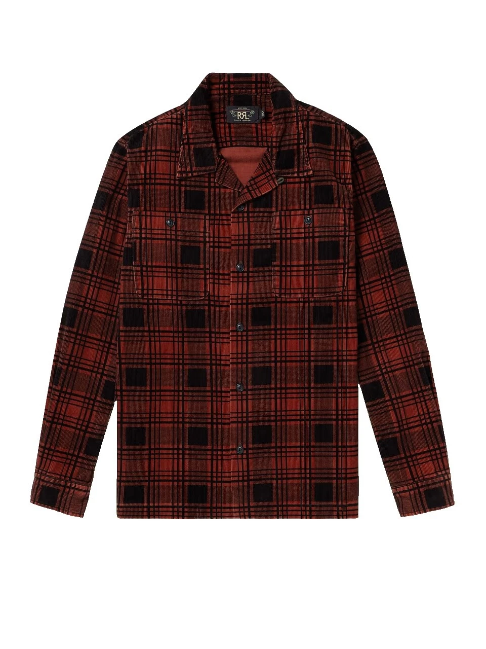 RRL Slim informal con Botones camisas para hombres