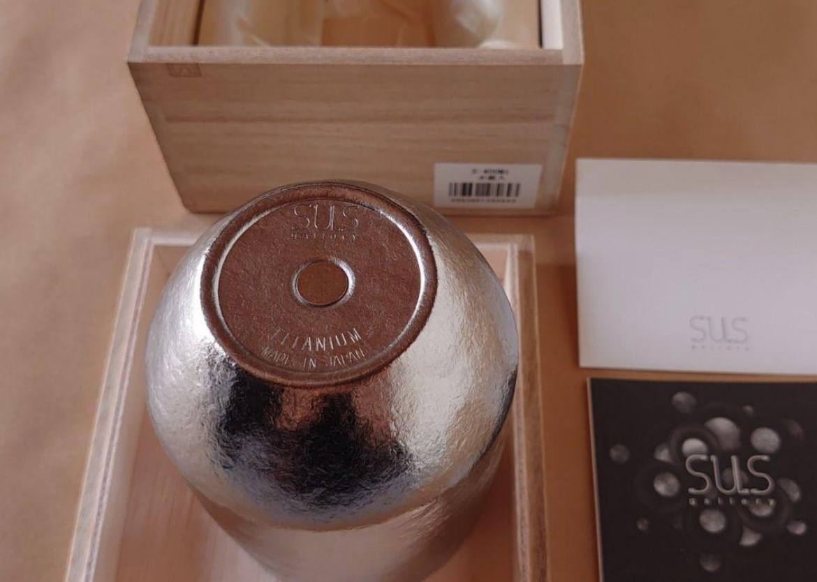 グラス・カップ・酒器 SUS gallery Tumbler 400ml Buy SUSgallery S-400Mi 400ml Japanese Handmade Titanium