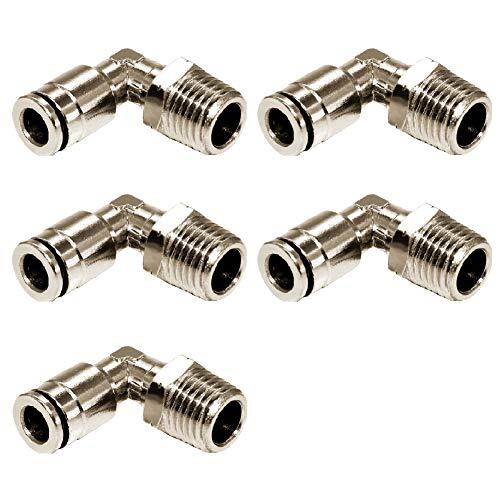 Brass BPL Push to Connect Air Fittings Elbow 1/2