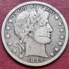 1899 Barber Half Dollar 50c Better Grade #83182