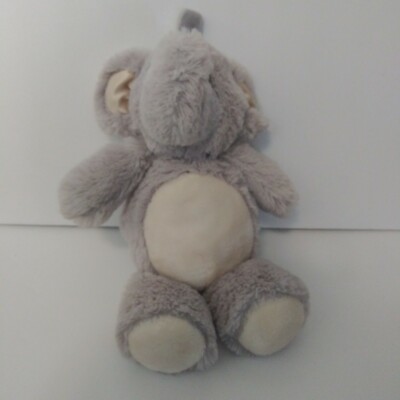 Kellytoy Grey Elephant Rattle 11" Plush Stuffed Baby Toy | eBay