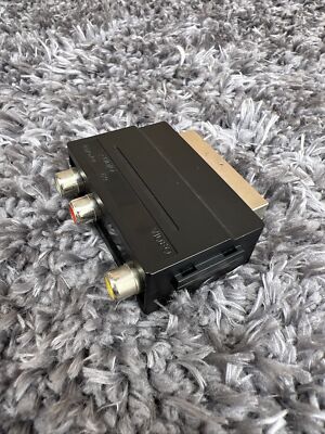 SCART To x RCA AV Adapter Triple Phono Composite AV Converter
