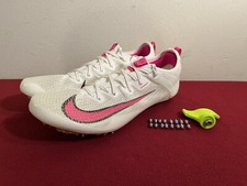 Nike Zoom Superfly Elite 2 Sail Pink Track Spikes CD4382-101 Size 12.5 NEW