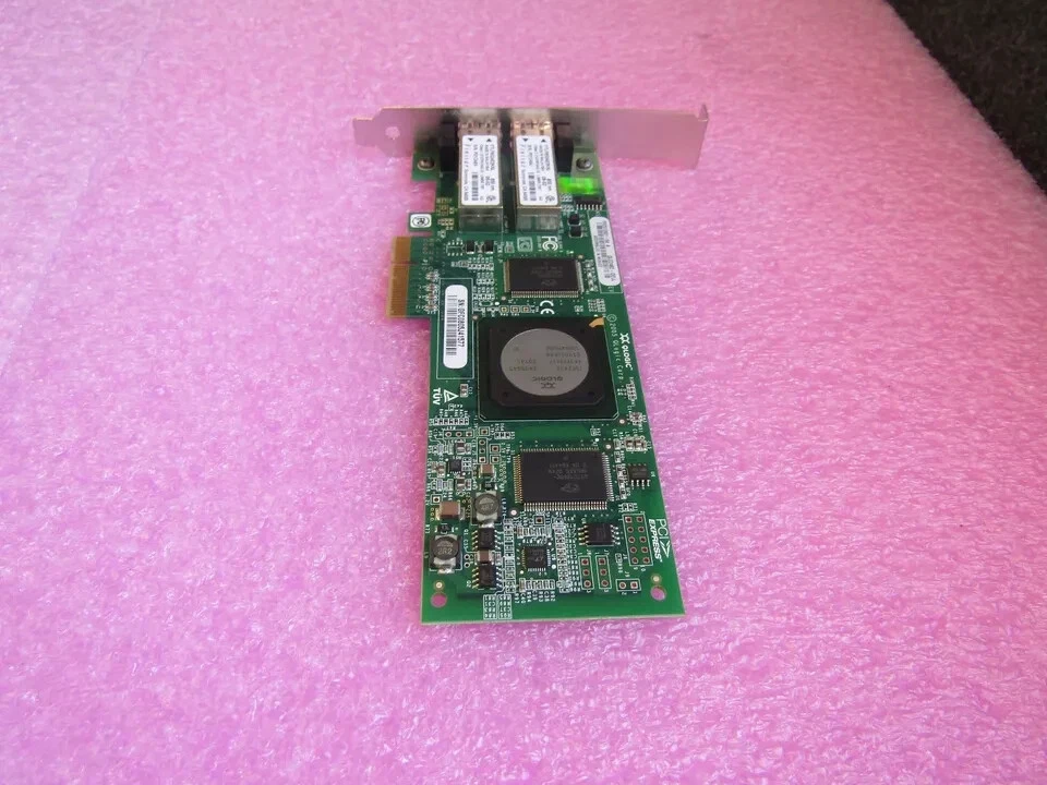 KC184 Dell QLogic QLE2462 High Profile PCI Fiber Channel Network Adapter Card - Image 2 of 4
