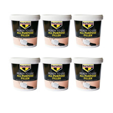 Bartoline All Purpose Filler Ready Mixed Crack Hole Wall Repair 600g - Pack of 6
