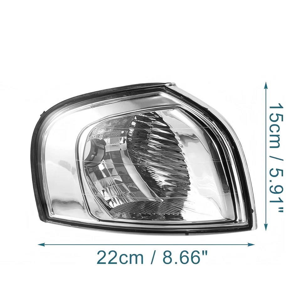 Par de luces de giro de estacionamiento para Volvo S80 1999-06 Foto 3 de 4