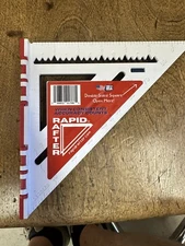 Rapid Rafter 7 in. L X 1 in. H Polystyrene Speed Square